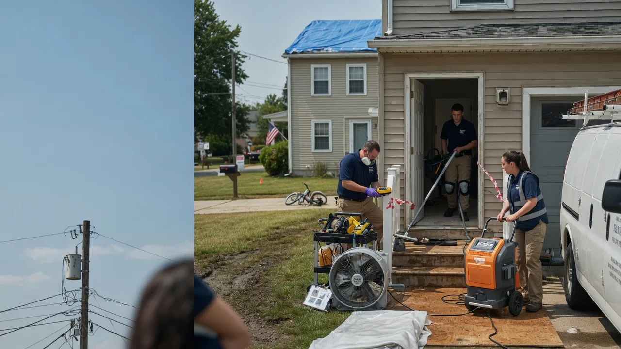 Water Damage Repair in Weehawken, NJ near me